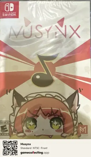 Musynx Nintendo Switch, NTSC box front