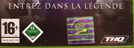 WWE WrestleMania 21, the PEGI square on its front