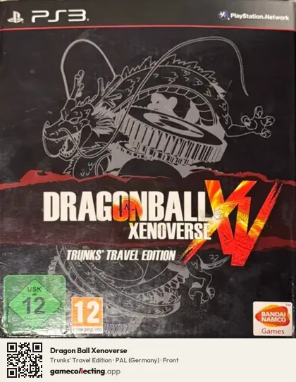 Dragon Ball Xenoverse PlayStation 3, Germany box front