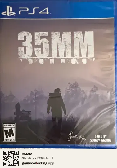 35MM PlayStation 4, NTSC box front