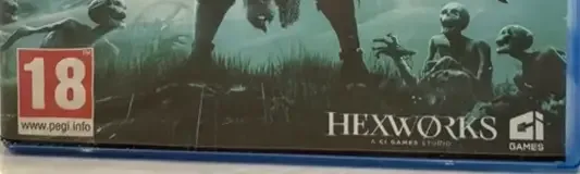 Lords of the Fallen, the PEGI square on its front