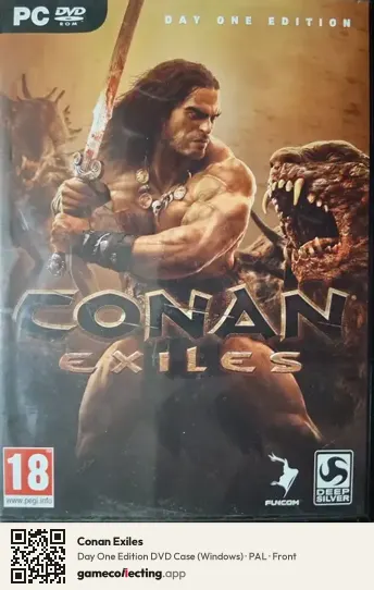 Conan Exiles Computer, PAL box front