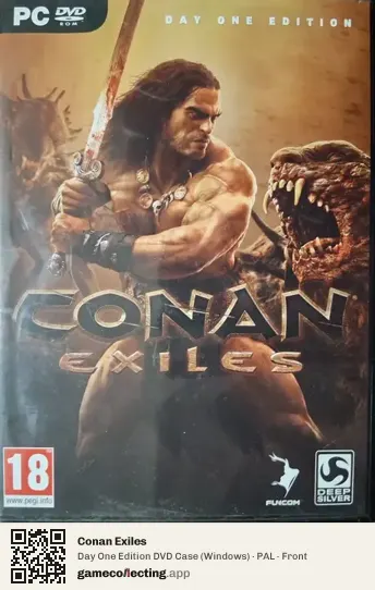 Conan Exiles Computer, PAL box front