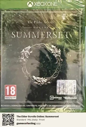 The Elder Scrolls Online: Summerset Xbox One, Italy box front
