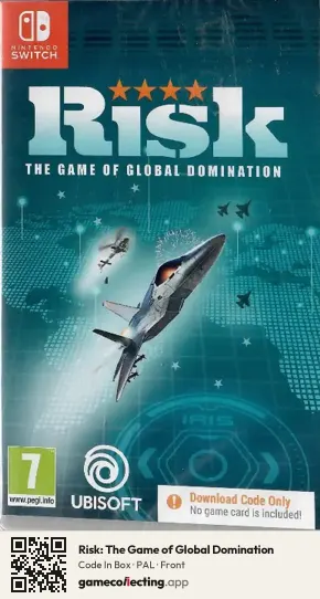 Risk: The Game of Global Domination Nintendo Switch, PAL box front