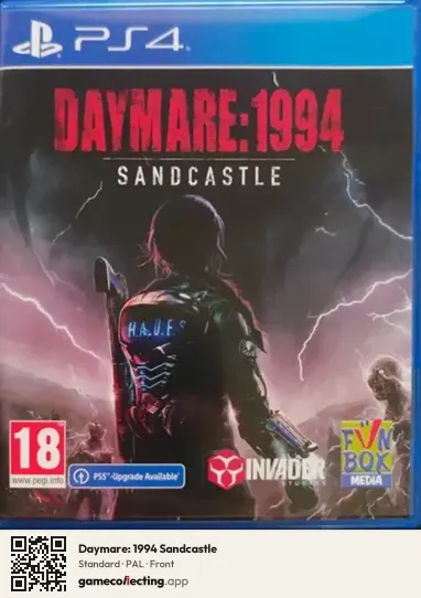Daymare: 1994 Sandcastle PlayStation 4, PAL box front