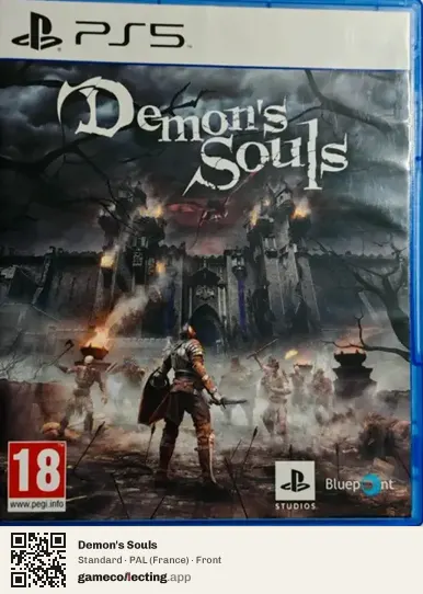 Demon's Souls PlayStation 5, France box front