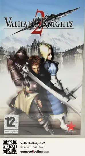 Valhalla Knights 2 PlayStation Portable, PAL box front