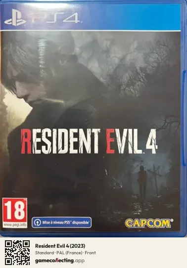 Resident Evil 4 (2023) PlayStation 4, France box front