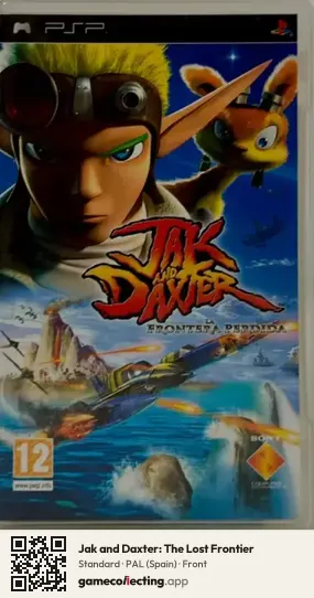 Jak and Daxter: The Lost Frontier PlayStation Portable, Spain box front