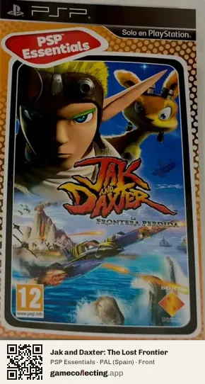 Jak and Daxter: The Lost Frontier PlayStation Portable, Spain box front