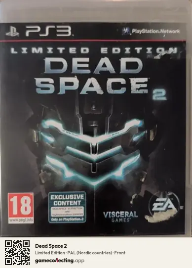 Dead Space 2 PlayStation 3, Nordic countries box front