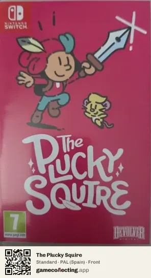 The Plucky Squire Nintendo Switch, Spain box front
