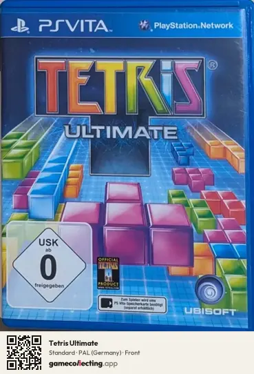 Tetris Ultimate PlayStation Vita, Germany box front