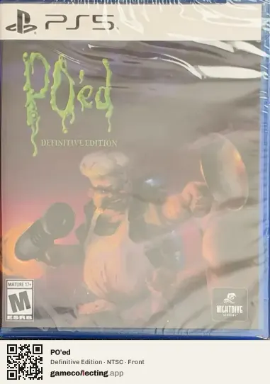 PO'ed PlayStation 5, NTSC box front