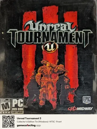 Unreal Tournament 3 Computer, NTSC box front