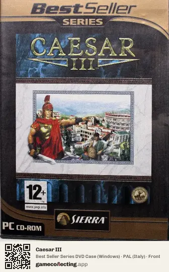 Caesar III Computer, Italy box front