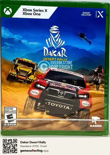 Dakar Desert Rally Xbox Series X, NTSC box front