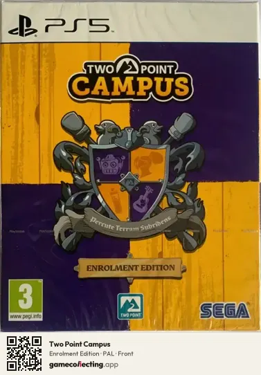 Two Point Campus PlayStation 5, PAL box front
