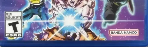 Dragon Ball: Sparking! Zero, the ESRB box on its front