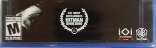 Hitman, the ESRB box on its front