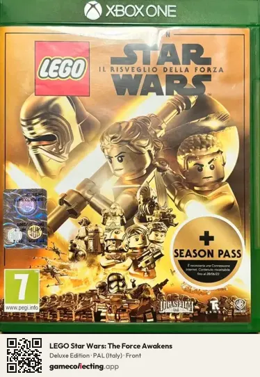 LEGO Star Wars: The Force Awakens Xbox One, Italy box front