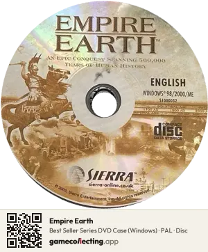 Empire Earth Computer, PAL disc