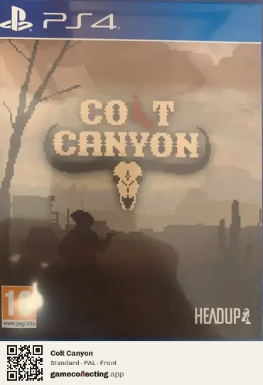 Colt Canyon PlayStation 4, PAL box front