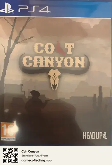 Colt Canyon PlayStation 4, PAL box front
