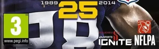 Madden NFL 25 (2013), the PEGI square on its front