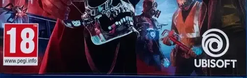 Watch Dogs: Legion, the PEGI square on its front