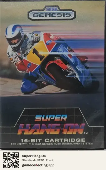 Super Hang-On Sega Mega Drive / Genesis, NTSC box front