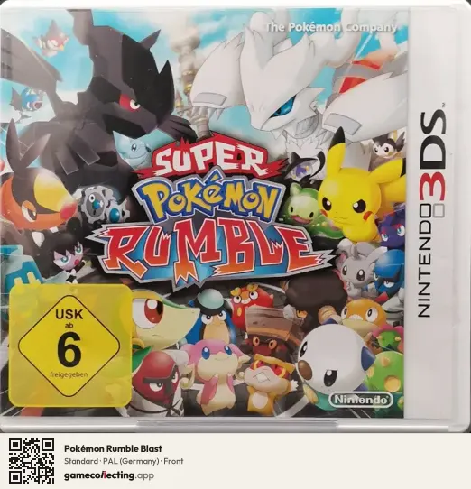 Pokémon Rumble Blast Nintendo 3DS, Germany box front