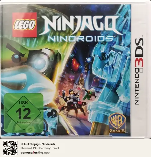 LEGO Ninjago: Nindroids Nintendo 3DS, Germany box front