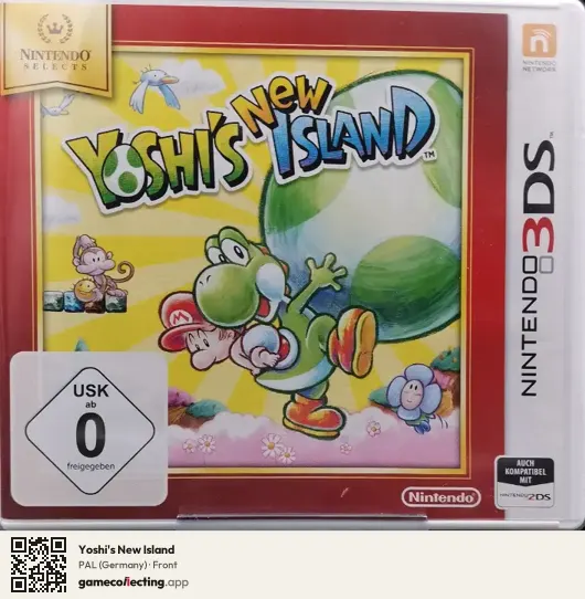 Yoshi's New Island Nintendo 3DS, Germany box front