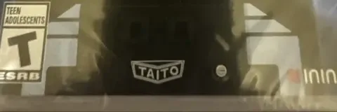 Taito Milestones, the ESRB box on its front
