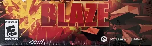 Nuclear Blaze, the ESRB box on its front