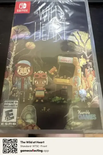 The Wild at Heart Nintendo Switch, NTSC box front