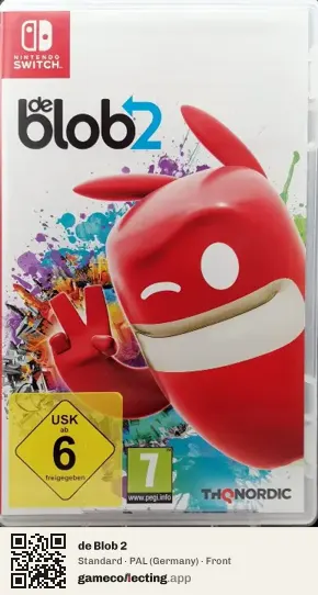 de Blob 2 Nintendo Switch, Germany box front