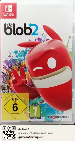 de Blob 2 Nintendo Switch, Germany box front