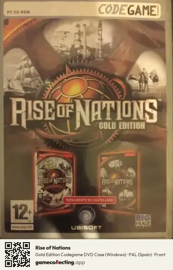 Rise of Nations Computer, Spain box front