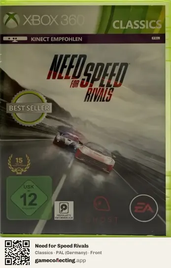 Need for Speed Rivals Xbox 360, Germany box front