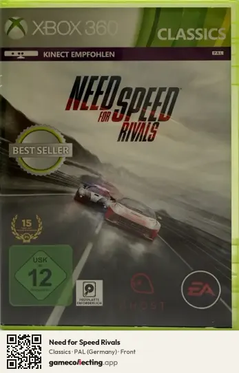 Need for Speed Rivals Xbox 360, Germany box front