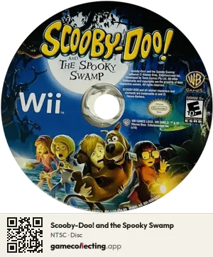 Scooby-Doo! and the Spooky Swamp Nintendo Wii, NTSC disc
