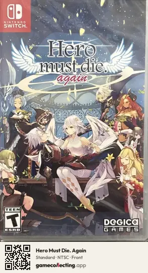 Hero Must Die. Again Nintendo Switch, NTSC box front