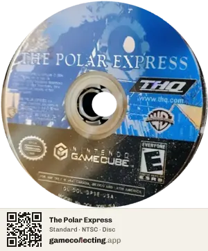 The Polar Express Nintendo GameCube, NTSC disc