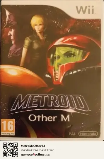 Metroid: Other M Nintendo Wii, Italy box front