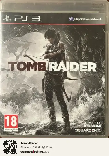 Tomb Raider PlayStation 3, Italy box front