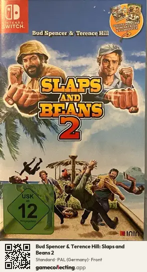 Bud Spencer & Terence Hill: Slaps and Beans 2 Nintendo Switch, Germany box front