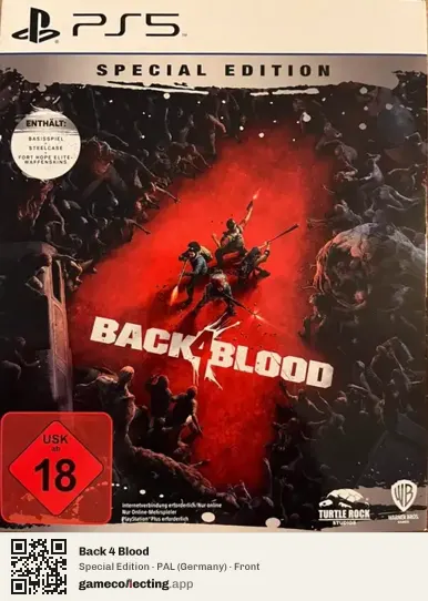 Back 4 Blood PlayStation 5, Germany box front